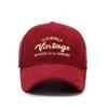 Men'S And Women'S Velvet Baseball Caps Fashion Casual Travel Hats Couple Warm Embroidery Letter Cap