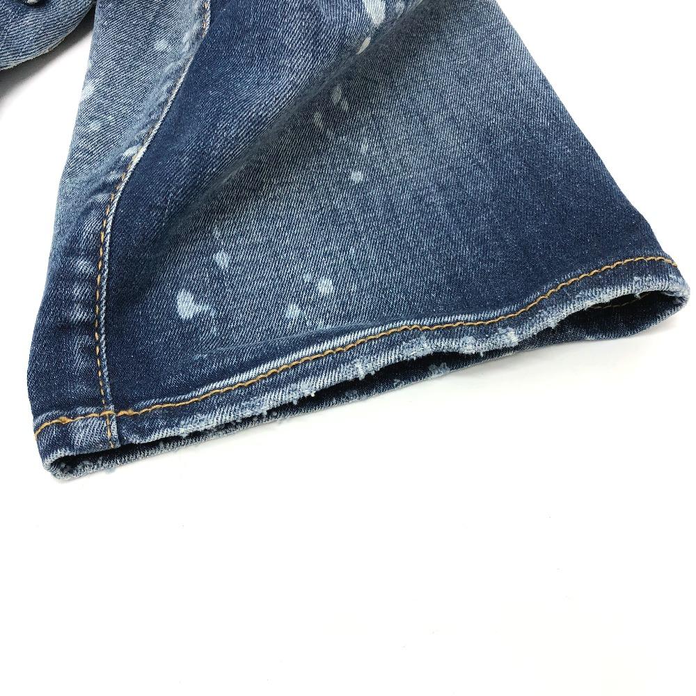 DSQUARED2 S75LB595 paint/apparel Denim pants Crush denim Denim pants cotton blue