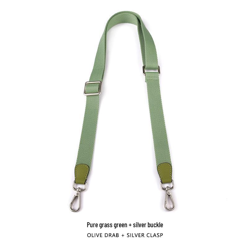 MHS-F-37 2,5CM Jednobarevný Nastavitelný Plátěný Popruh Přes Tělo/Přes Rameno Náhradní