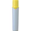 Mitsubishi Pencil Twin Pen Refill Pro-Quick Water-Based Ink, Yellow, 10-Piece Set, PMR70.2