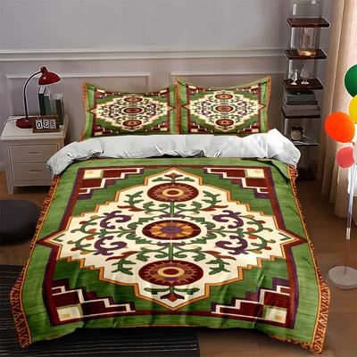 Geometric, Floral, Vibrant. Bedding Duvet Cover Sets Duvet Covers Pillowcases Gifts (1 * Duvet Cover 2 * Pillowcases, Without Duvet Insert)