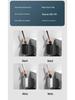 Wall-Mounted Silicone Toilet Brush with Storage Rack - No Dead Angles, Perfect for Bathroom Cleaning