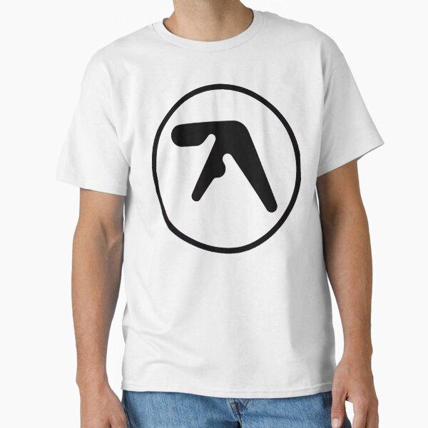 Abstract Graphic Resembling a Stylized Letter A Inside a Thin Classic T-Shirt
