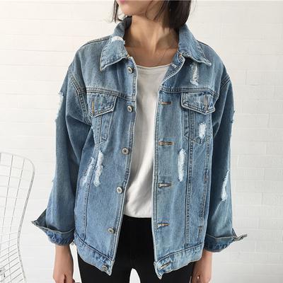 ladies grey denim jacket