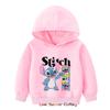 Stitch Hoodie for Kids HD Print Boys Girls Pullover Brother Sister Matching Hoodies Polyester  Casual Girls Sweatshirt Fall Age 4-14