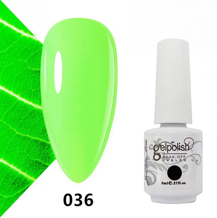 Amber Gel Polish Set: Gel Polish Manicure Kit with Whitening, Base Coat, and Sealer.