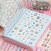Stationery Cute Kpop Decorative Sticker Book Washi Paper Journal DIY Material Decoration Kawaii Stickers Scrapbooking