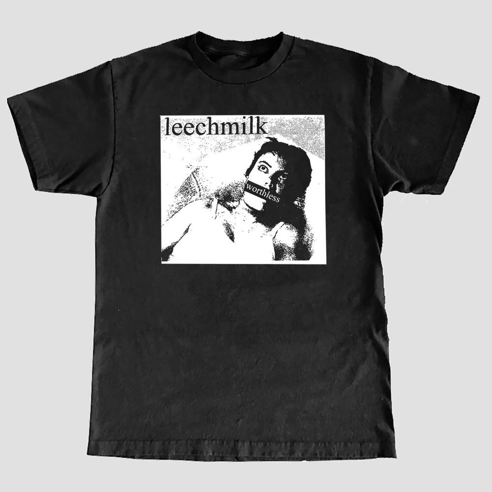 VTG Leechmilk Band Worthless Heavy Cotton Black S-5XL T Shirt TT500 Unisex T-Shirt S
