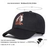 Unisex Horse Embroidery Baseball Caps Spring Autumn Outdoor Adjustable Casual Hats Sunscreen Hat