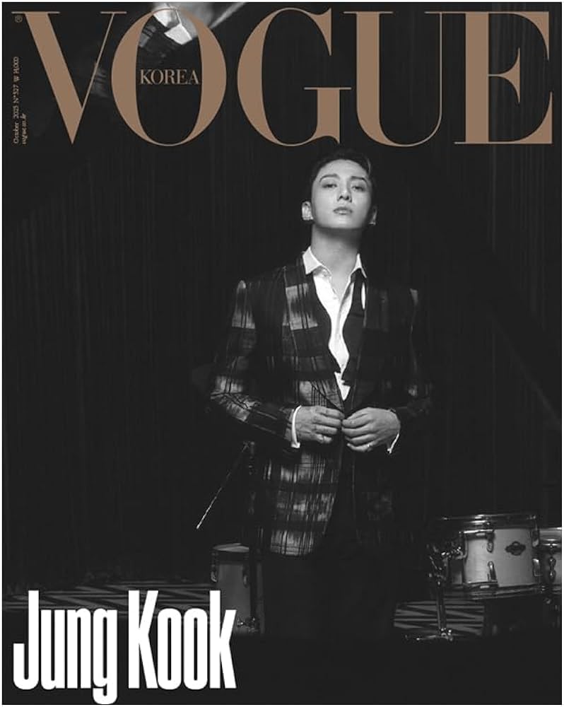 VOGUE Korea Magazine 2023 October Jung Kook K POP, K STAR, K FASHION