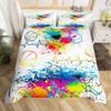 Basketball Bettwäschebezug Ball Sport Thema Basketballplatz Bettwäsche Set Einzelbett Queen Basketball Steppdeckenbezug für Jungen Mädchen Zimmer Dekoration