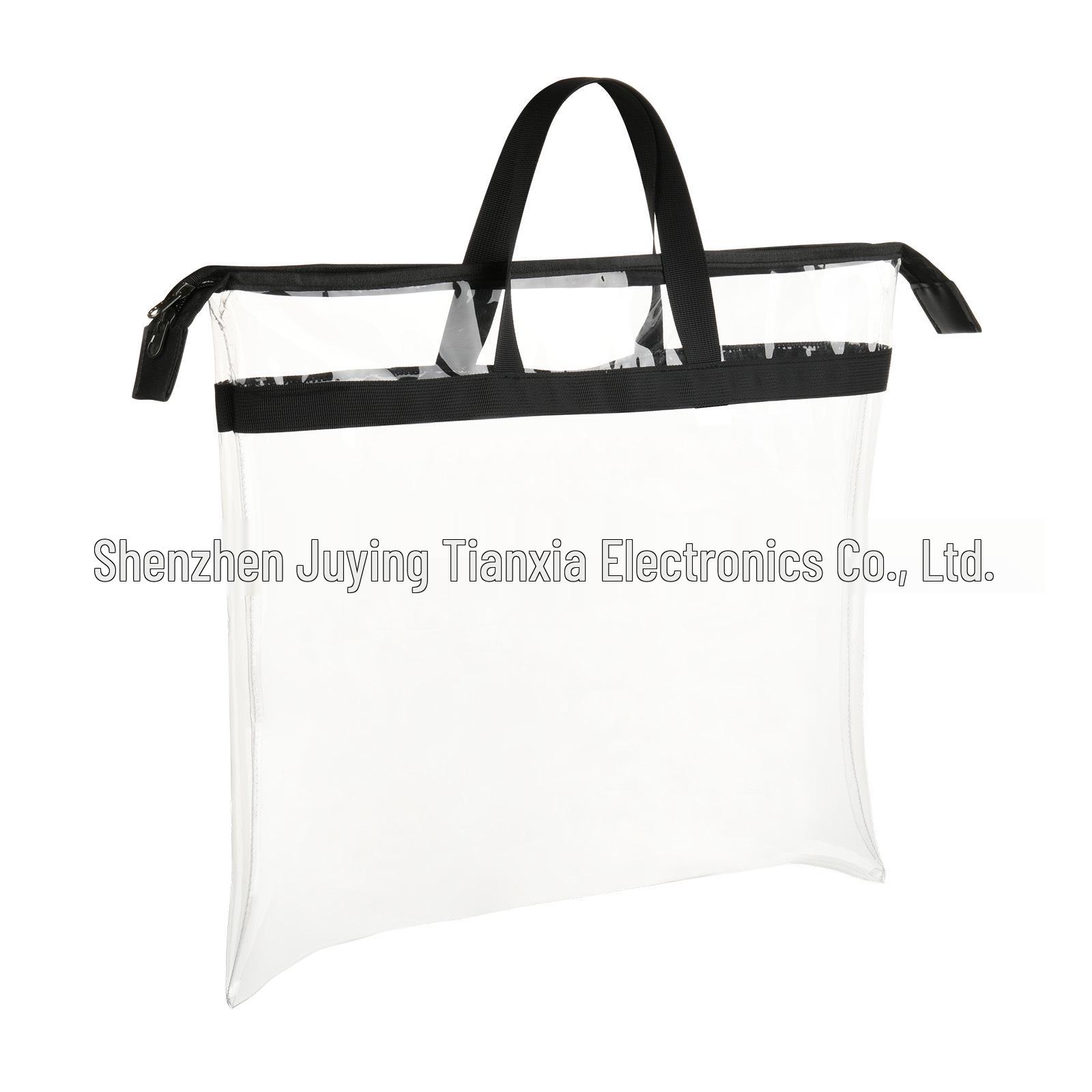 

High-Grade Waterproof Dustproof Handbag and Clothing Storage Display Bag, Large Size 59x49x0.5 cm прозрачный