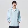 Fengxun Men's UPF50+ Hooded Sun Protection Jacket
