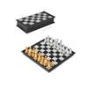 Small Extra Magnetic Gold And Silver Chess Set Educational Toy For Kids Intellectual Development Puzzle Chess For Boys And Girls