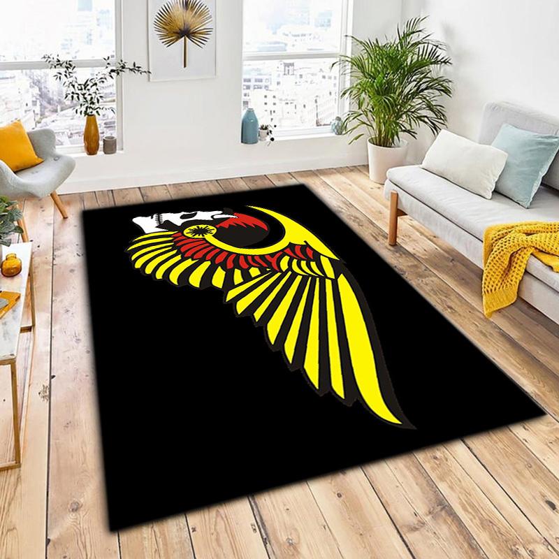 Gang Motorcycle enthusiasts Hells Angels Motorcycle Club carpet is suitable for living room and bedroom doormats office balcony decorative carpet V8