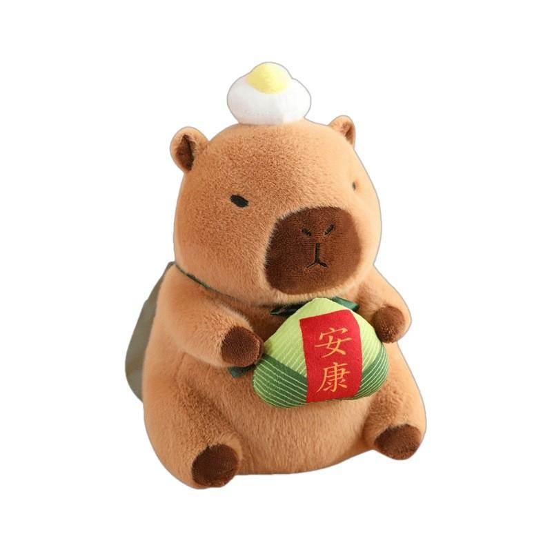 Festival Boat Dragon Capybara Plush Rice Dumpling Inspirational Stuffed Toy Gift
