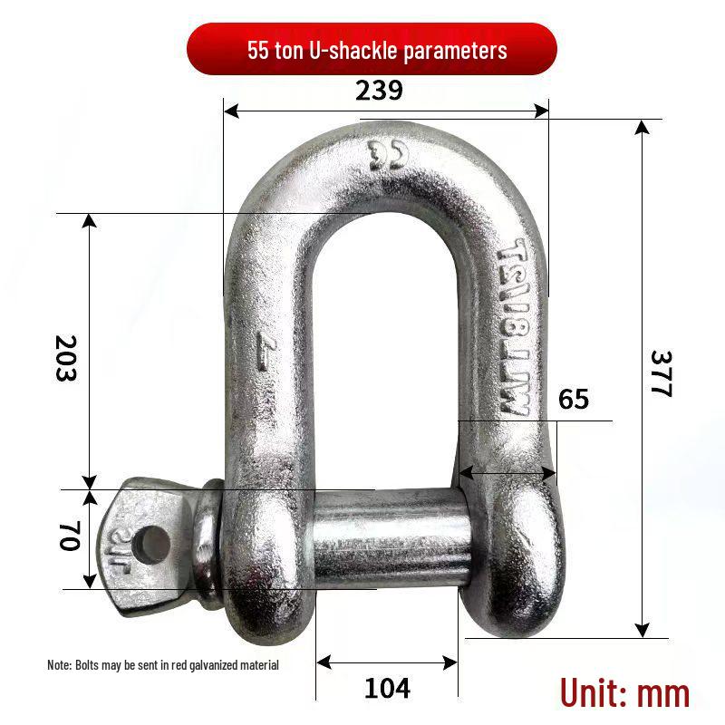 American Bow-Shaped Heavy-Duty Shackle Ring Lock