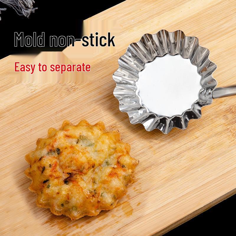 Newcomer Discount: Non-stick Spoon for Dumplings & Shrimp Cakes, Radish Fryer Mold