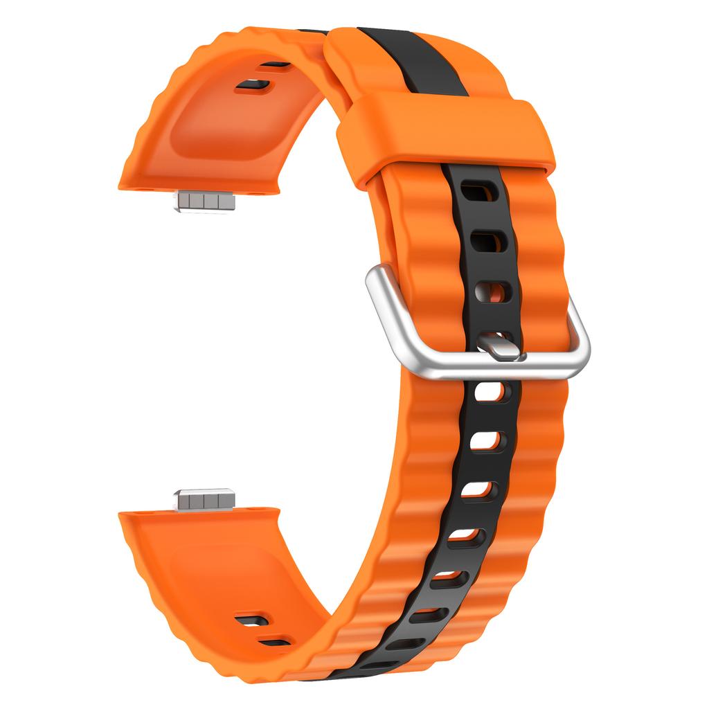 Sportovní silikonový řemínek pro Huawei Watch Fit 4 Pro Dvoubarevný pásek Prodyšný náramek Correa Pro Huawei Fit3 Fit4 Pro Příslušenství