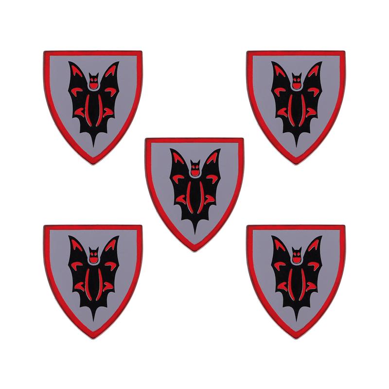 Medieval Castle Wolf Shield Building Blocks Military Knight Dragon Warrior Soldier Figures Accessories Weapon Helmet Bricks Toys