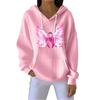 Women's Fashion CasualAngel Printed Pullover Sports Long Sleeve Sweatshirt