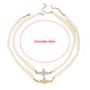 Necklace Vintage Women Saturn Necklace Pendant Jewelry