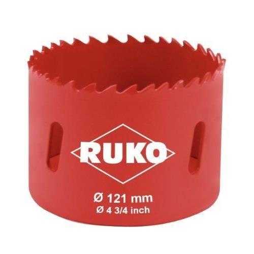 RUKO - 106121 - Bi-metal Hole Saw - 121 Mm (Germany Import)