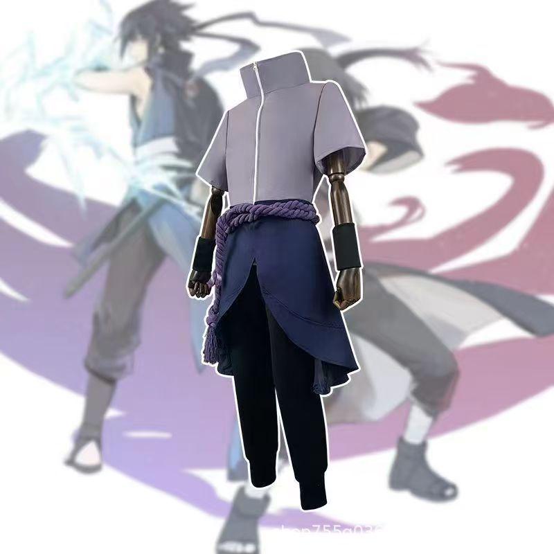 Sasuke Uchiha Anime Cosplay Kostüm - Naruto Halloween Outfit