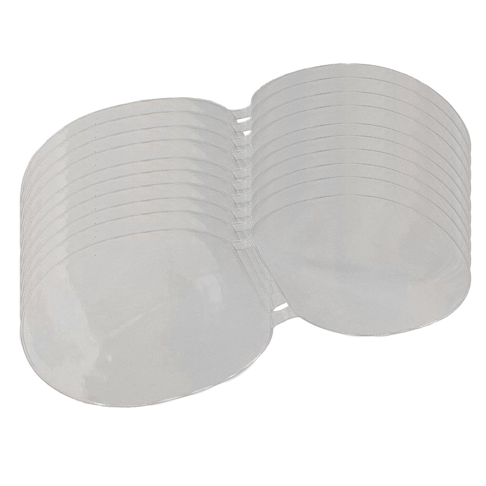 

10pcs Table Tennis Racket Protector Film Ping Pong Bat Film Scratchproof Clear Film Paddle Accessories Protection Cover