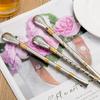 2 Piece Detachable Yerba Mate Tea Spoon Stainless Steel Stirring Spoon Straw Spoon  Kitchen