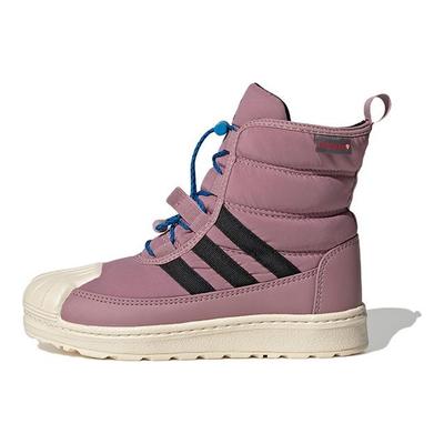 Originals Superstar 360 2.0 Comfortable Simple Durable Waterproof Boots Kids Boots Purple GV9065
