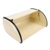 Bread Box Exquisite Elegant Drum Type Metal Bread Storage Bin for Bread Cake Doughnut Biscuit Food Tableware Champagne