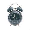 62KD Analog Alarm Clock Double Alarms Quiet Operating Large with Night Light