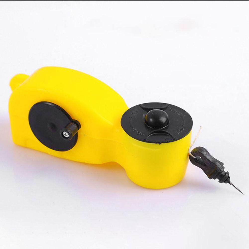 Self-winding Reel Manual Ink Marker Chalk Lines Scriber Ink Fountain Woodworking Tool Woodworking