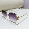 Oversized Square Sunglasses Women Rhinestone Star Frame Sun Glasses  Luxury Brand UV400 Protection Eyewear for Ladies