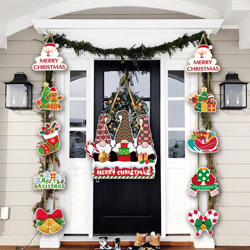 New Christmas Door Hanging Scene & Atmosphere Pendant