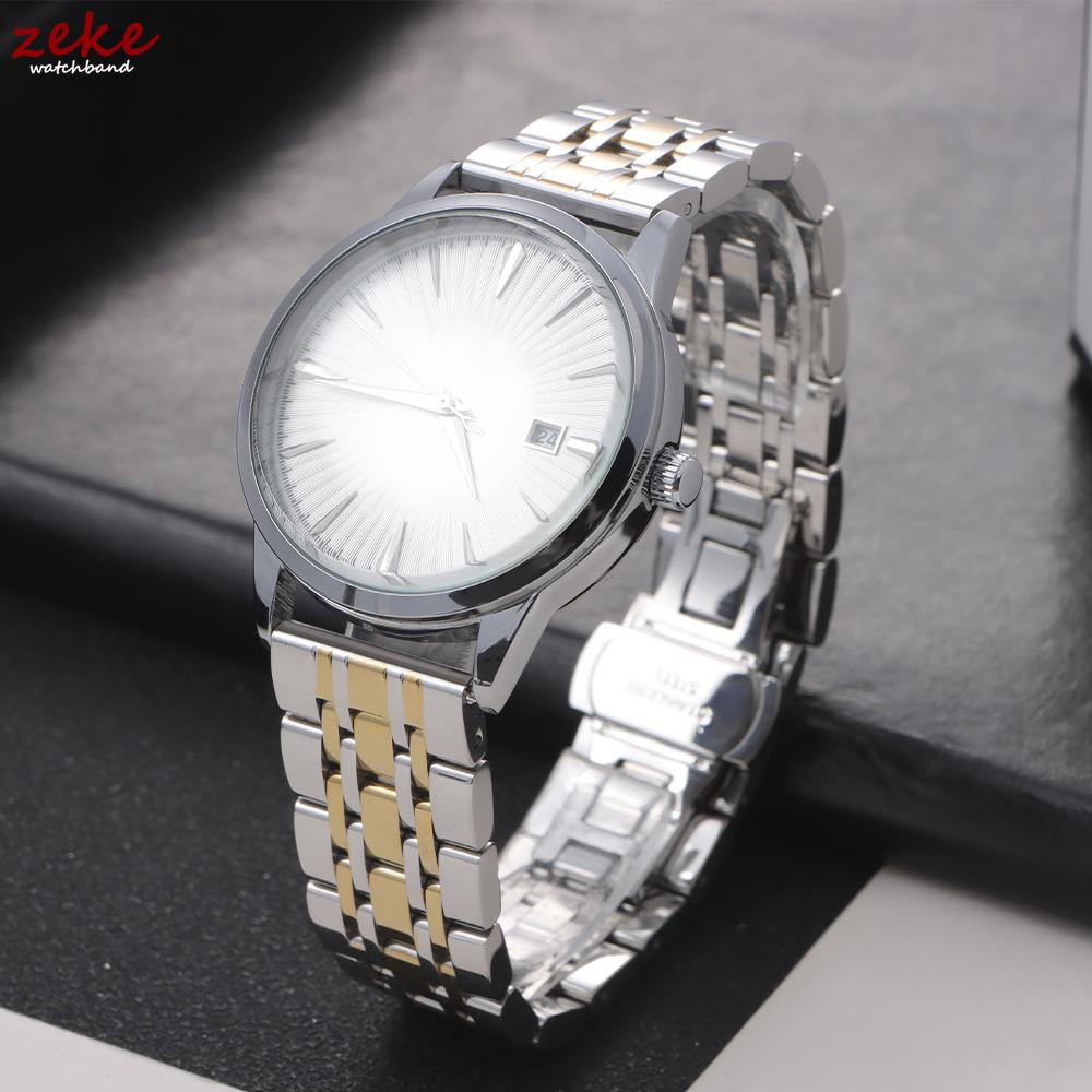 12/14/16/18/19/20/21/22mm Solid Stainless Steel Watch Band for Tissot for Citizen for Armani Butterfly Buckle Metal Wrist Strap