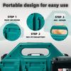 NEW 6 Slot Battery Holder for Makita 18V&11.1V Portable and Rugged Battery Case Compact Organizer for Easy Storage and Transport