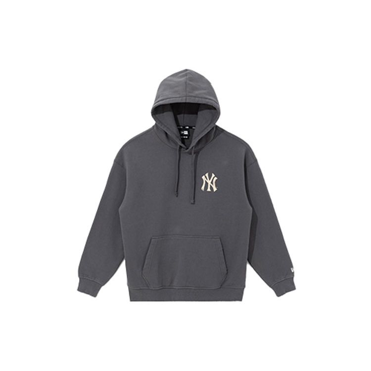New Era MLB Series New York Yankees Back Print Hoodie Unisex hoodie Charcoal 13276323