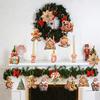 24pcs Christmas Party Decorative Pendants and Winter Gingerbread Man-themed Christmas Decoration Items