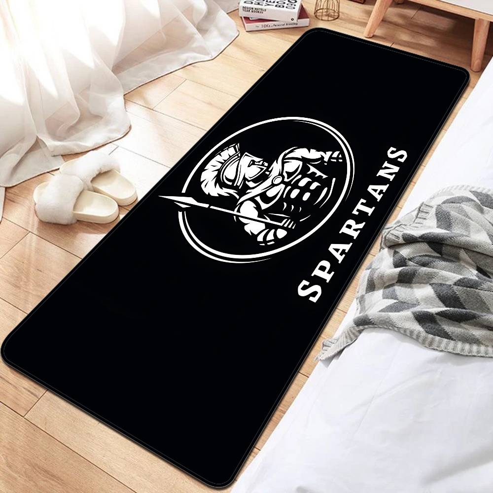 Printing S-Spartan G-Gladiator Logo Floor Carpet Nordic Style Home Doormat Bathroom-Toilet Mats Bedroom Hotel Decor Mat