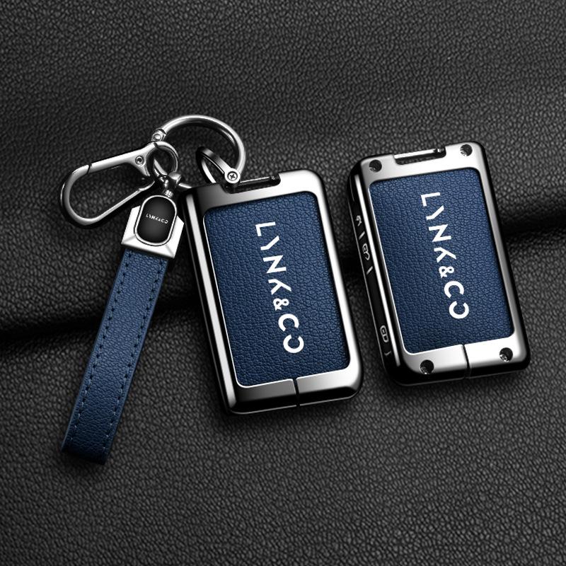Lynk & Co 03 Key Case for 2021 Model 01, 02, 05, 06/01PHEV - Men's Special Edition Car Bag Shell Buckle.