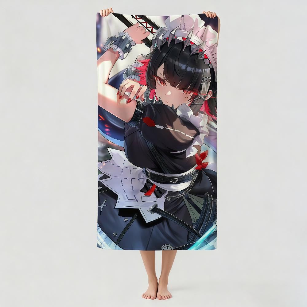 Game Zenless Zone Zero Ellen Towel Drying Bath Towel Applicable To Light Swimming Camping Yoga Beach Out