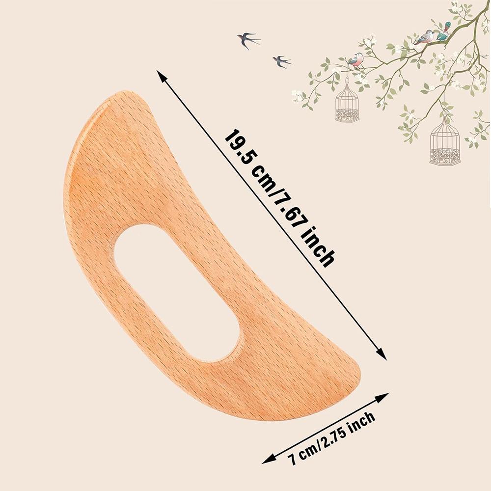 Body Scraping Tools Wooden Massagers Scraping Massage Tools Muscle Scraping Wooden Gua Sha Tool Scraping Board Massage Tool Slim