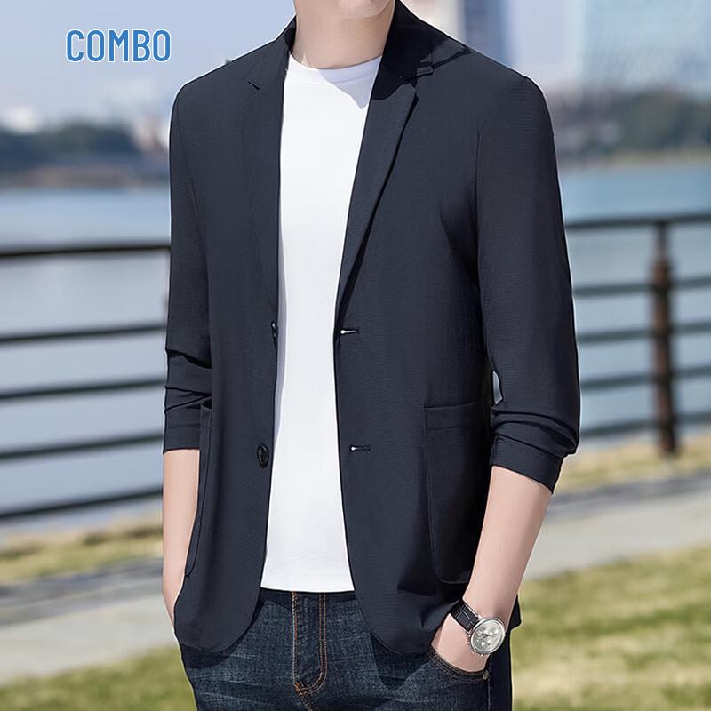 Men s Ice Silk Casual Suit Jacket 175