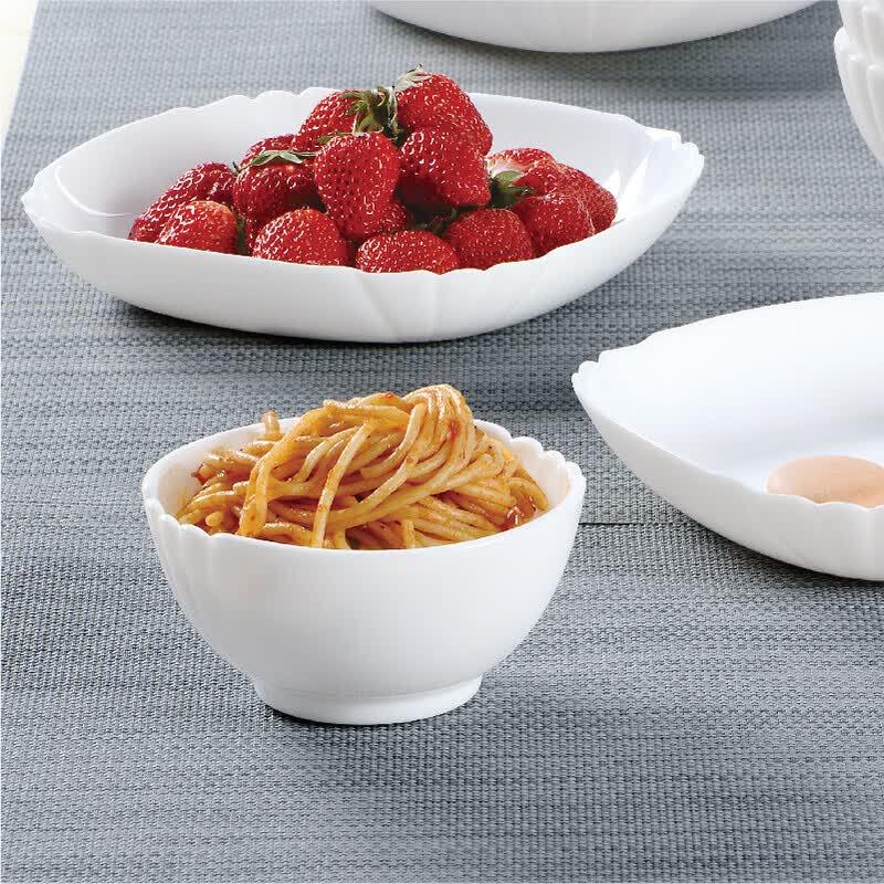 Luminarc Rutisha V7258 White Jade 4-Piece Dinnerware Set