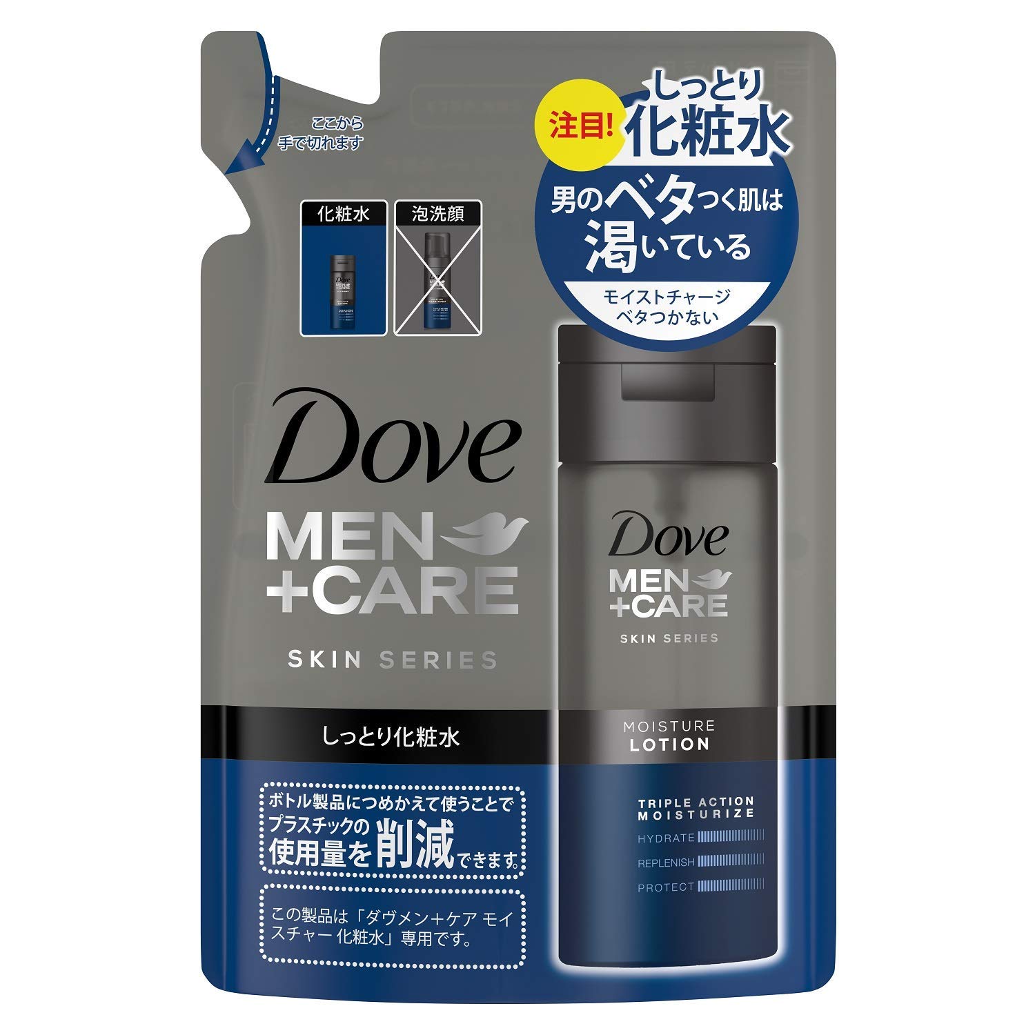 

Dove Men Care Увлажняющий лосьон-рефилл 130 мл x 6 +