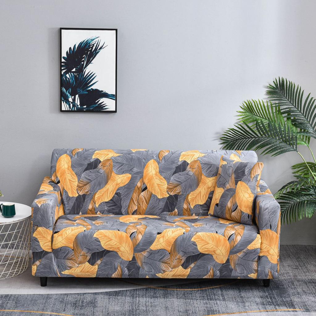 New Printed Stretch All Inclusive Sofa Cover Anti Slip  Dirt Proof and Cat Scratch All Inclusive Sofa Cover Sofa Cover