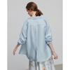 Chuyu Women's Lyocell Acetate Long Sleeve Shirt with Back Slit