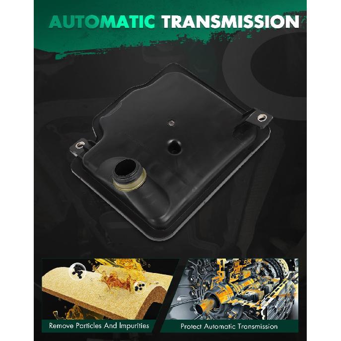 SCITOO Automatic Transmission Filter Kit suitable for Chrysler 200 Pacifica for Dodge Avenger Grand Caravan for Ram ProMaster 3500 2007-2017